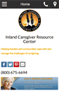 Mobile Screenshot of inlandcaregivers.com